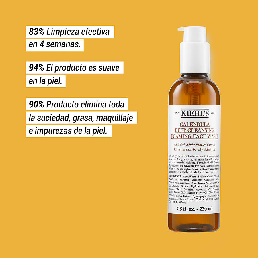Calendula Deep Cleansing Foaming Face Wash