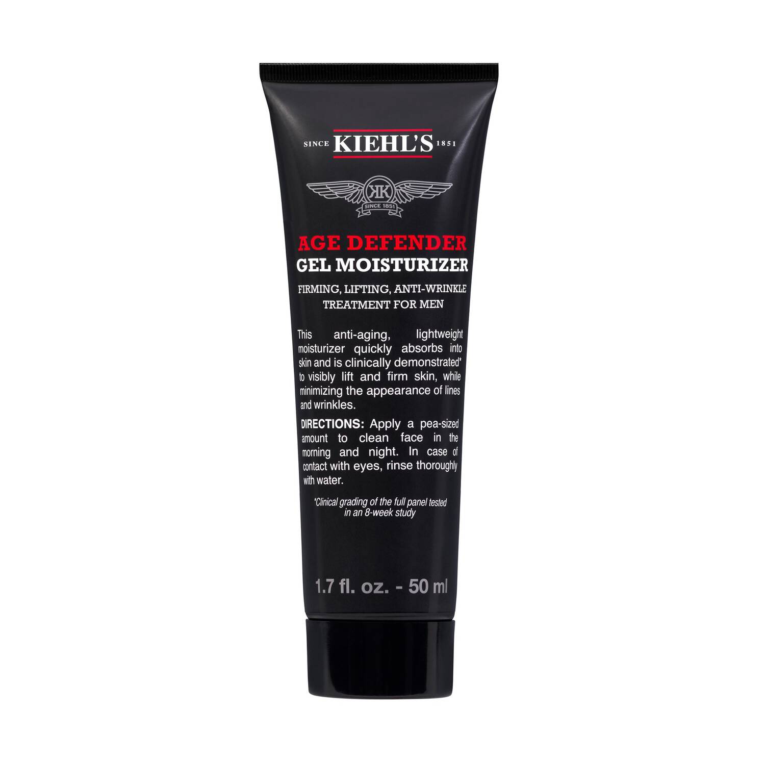 kiehl's age defender moisturizer homme man face cream 75 ml