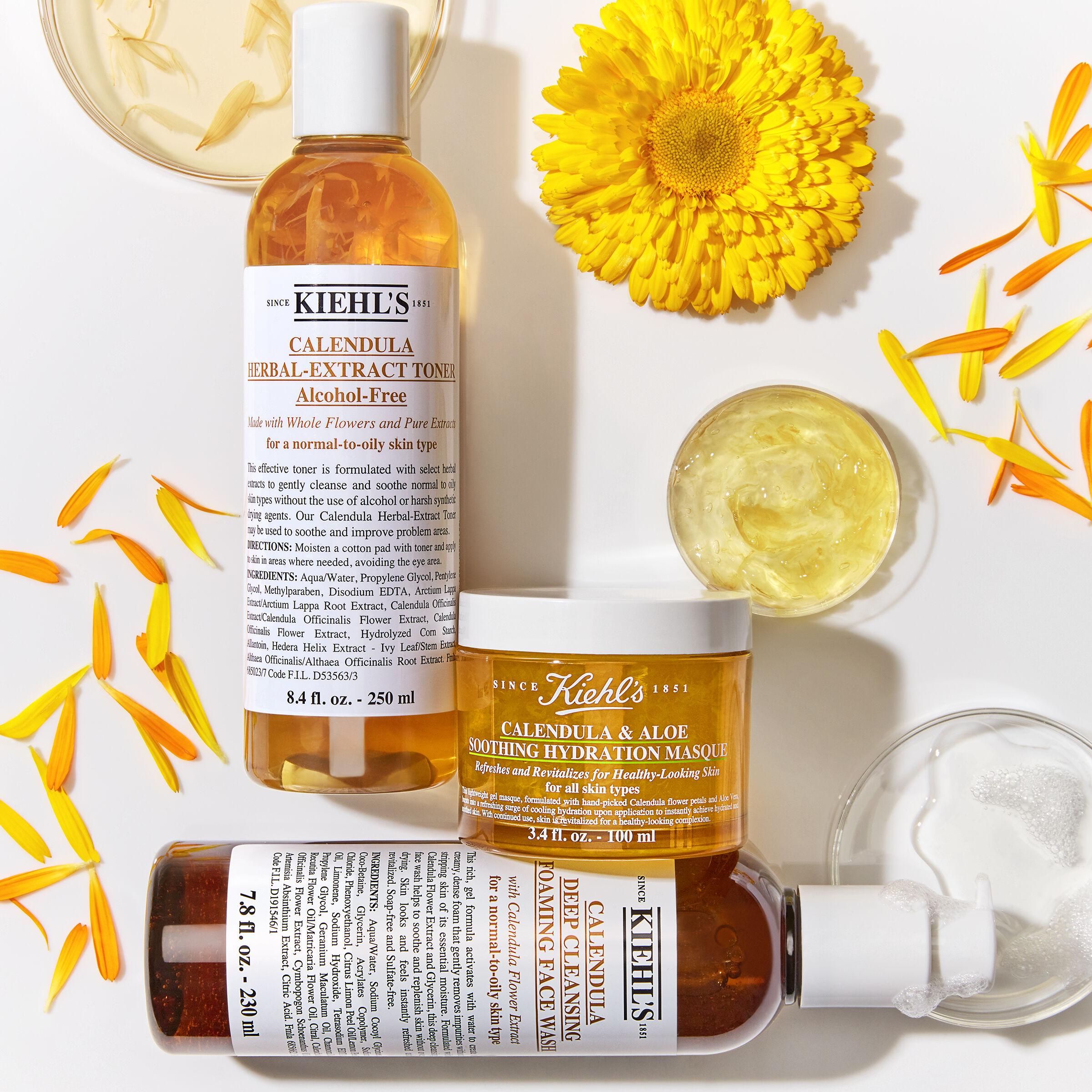 Calendula Herbal Extract Alcohol-Free Toner