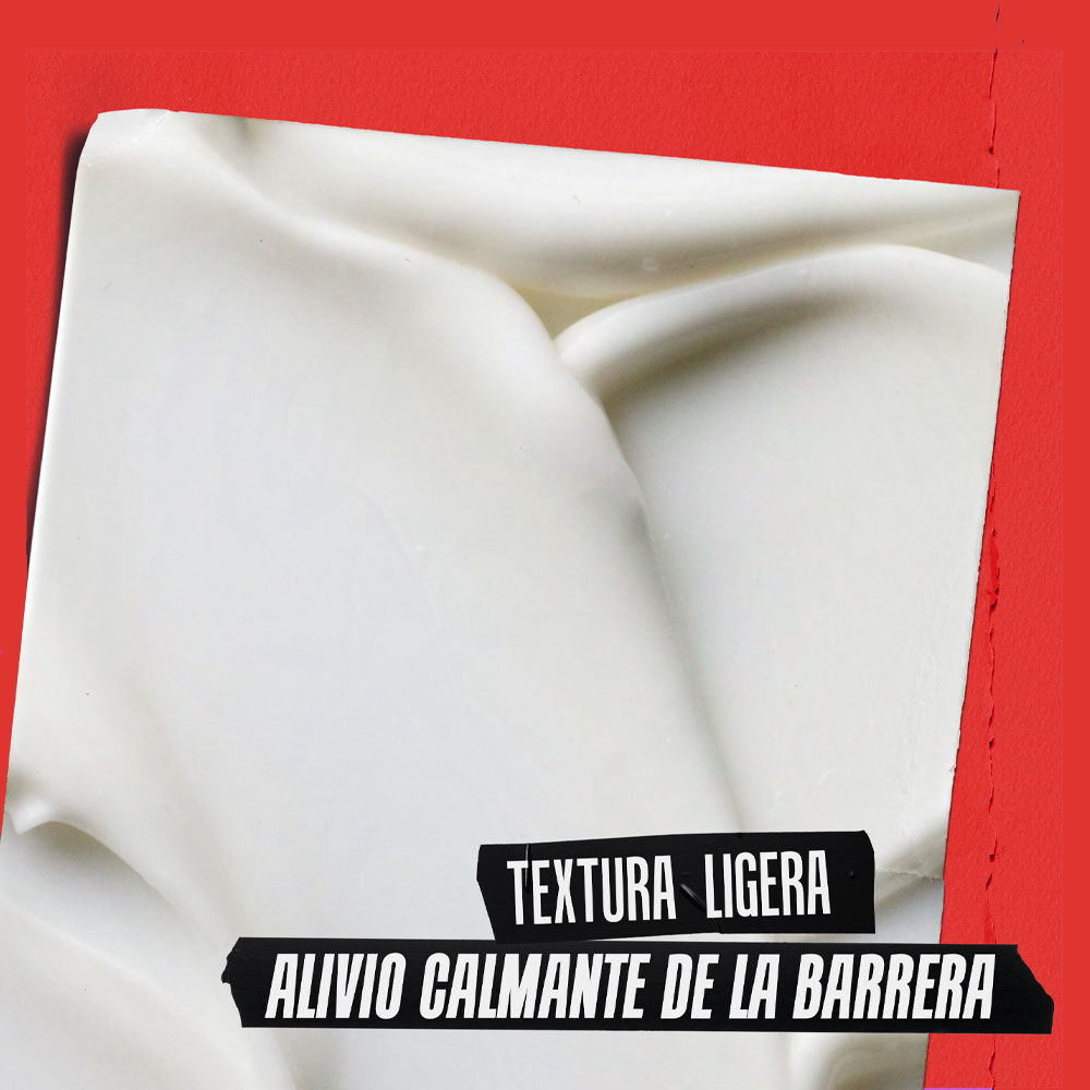 Tres cremas Kiehl's en fondo rojo, para distintas necesidades: Ultra Facial Cream (normal), Ultra Facial Oil-Free Gel Cream (grasa) y Ultra Facial Meltdown Recovery Cream (irritada).