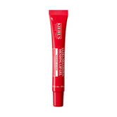 A red tUn tubo rojo de Kiehl's Ultra Facial Advanced Barrier Mending Lip Gel, un tratamiento formulado para reparar e hidratar la barrera de humedad de los labios.