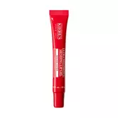 A red tUn tubo rojo de Kiehl's Ultra Facial Advanced Barrier Mending Lip Gel, un tratamiento formulado para reparar e hidratar la barrera de humedad de los labios.