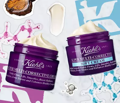 Crema hidratante para arrugas Super Multi-Corrective Soft Cream