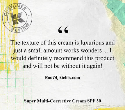 The texture of this cream is luxurious and just a small amount works wonders ... I would definitely recommend this product and will not be without it again! —Roo74, kiehls.com