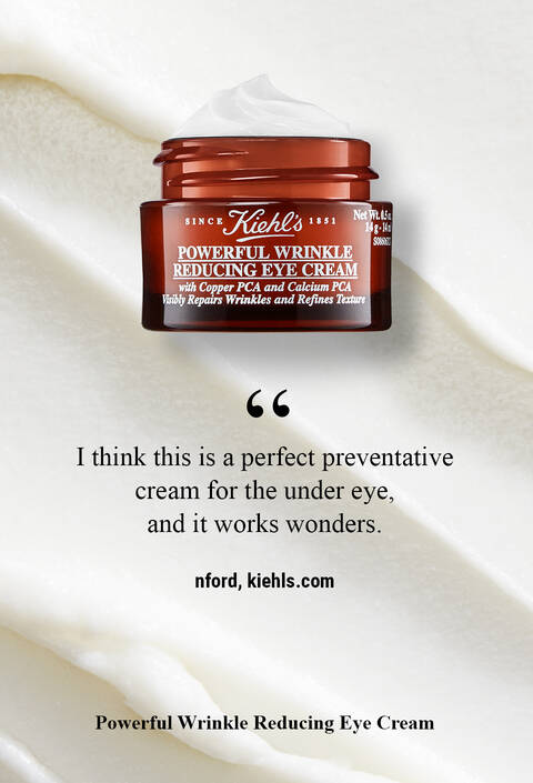 “Creo que es una crema preventiva perfecta para las ojeras, y hace maravillas”