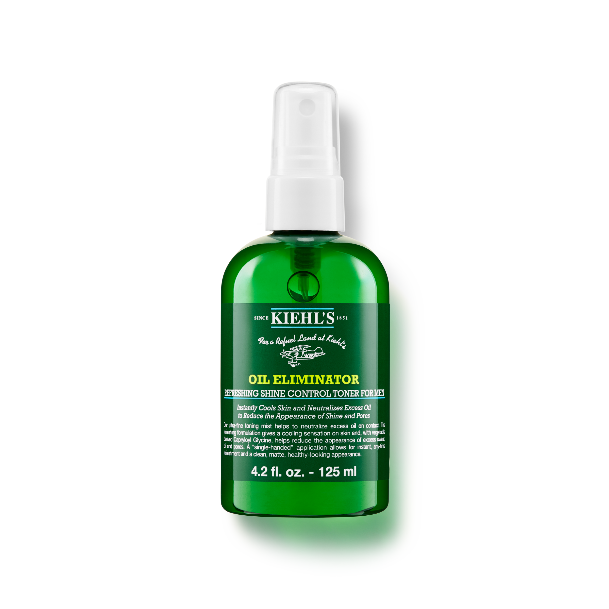 Oil Eliminator Refreshing Shine Control Toner for Men Kiehl’s