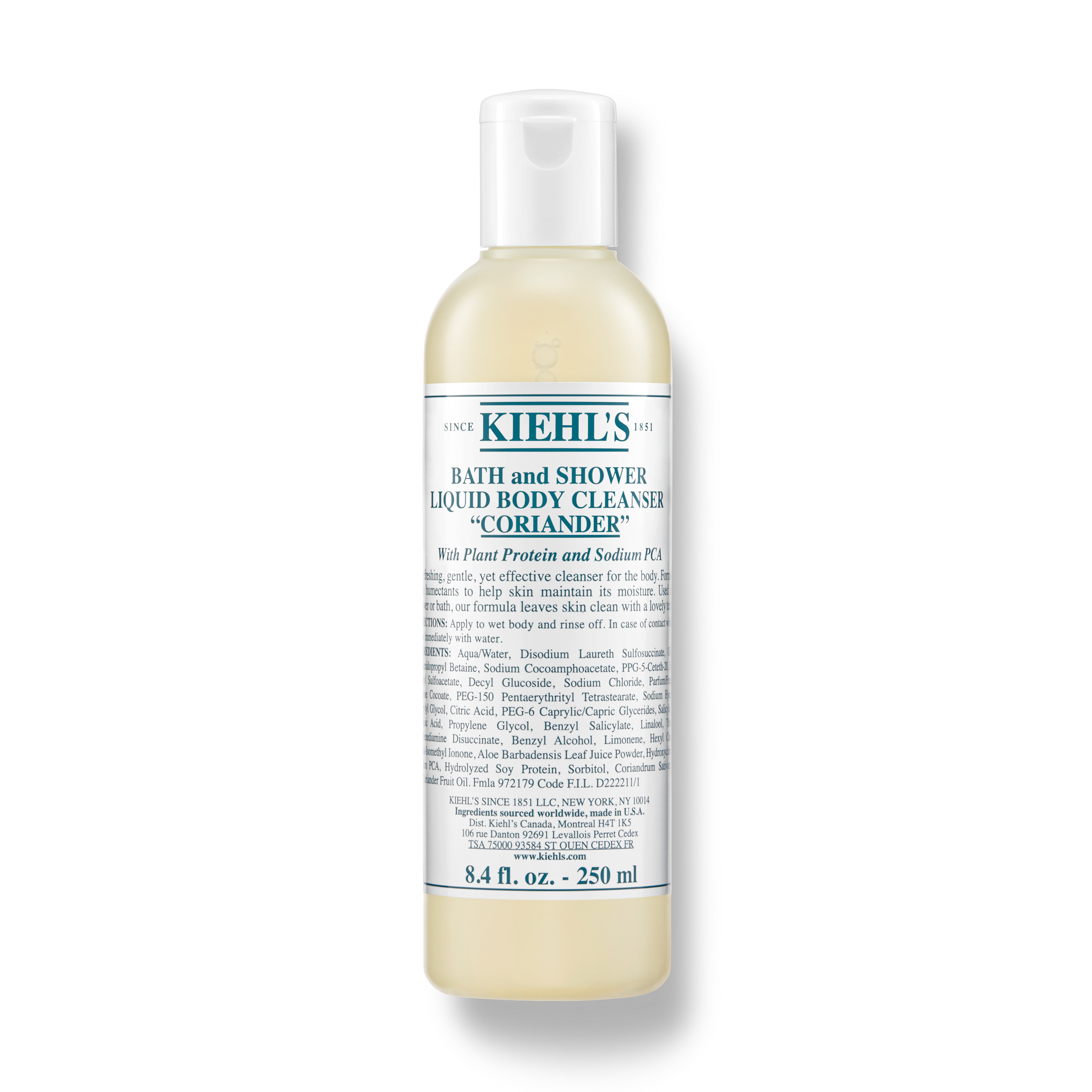 Bath and Shower Liquid Body Cleanser Limpiador corporal espumoso Kiehl’s