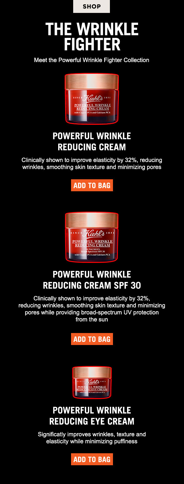 Meet the Powerful Wrinkle Fighter Collection