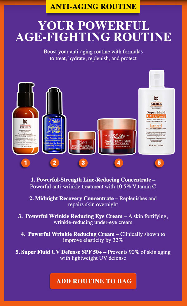Antiaging routine