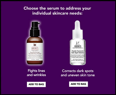 Choose the serum to address your individual skincare needs